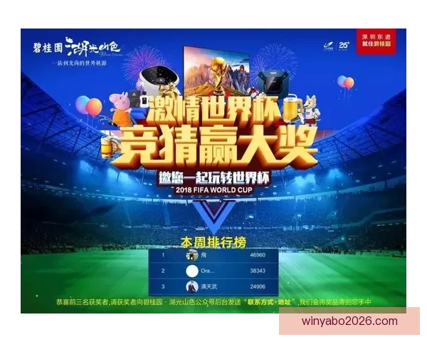 世界杯竞猜火热开启，注册赢豪礼畅享精彩赛事乐趣